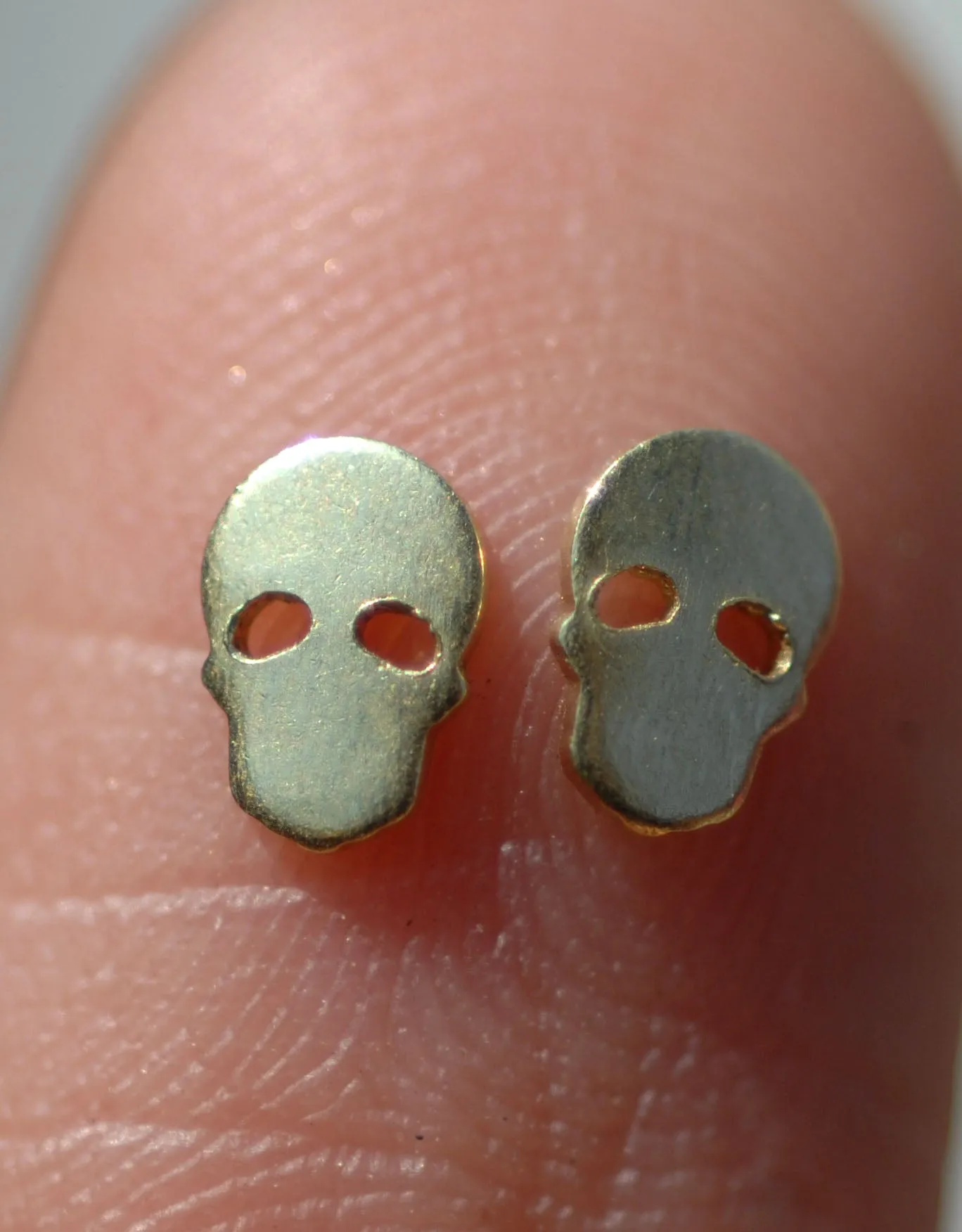 Most Tiny Metal Skull Mini Blanks