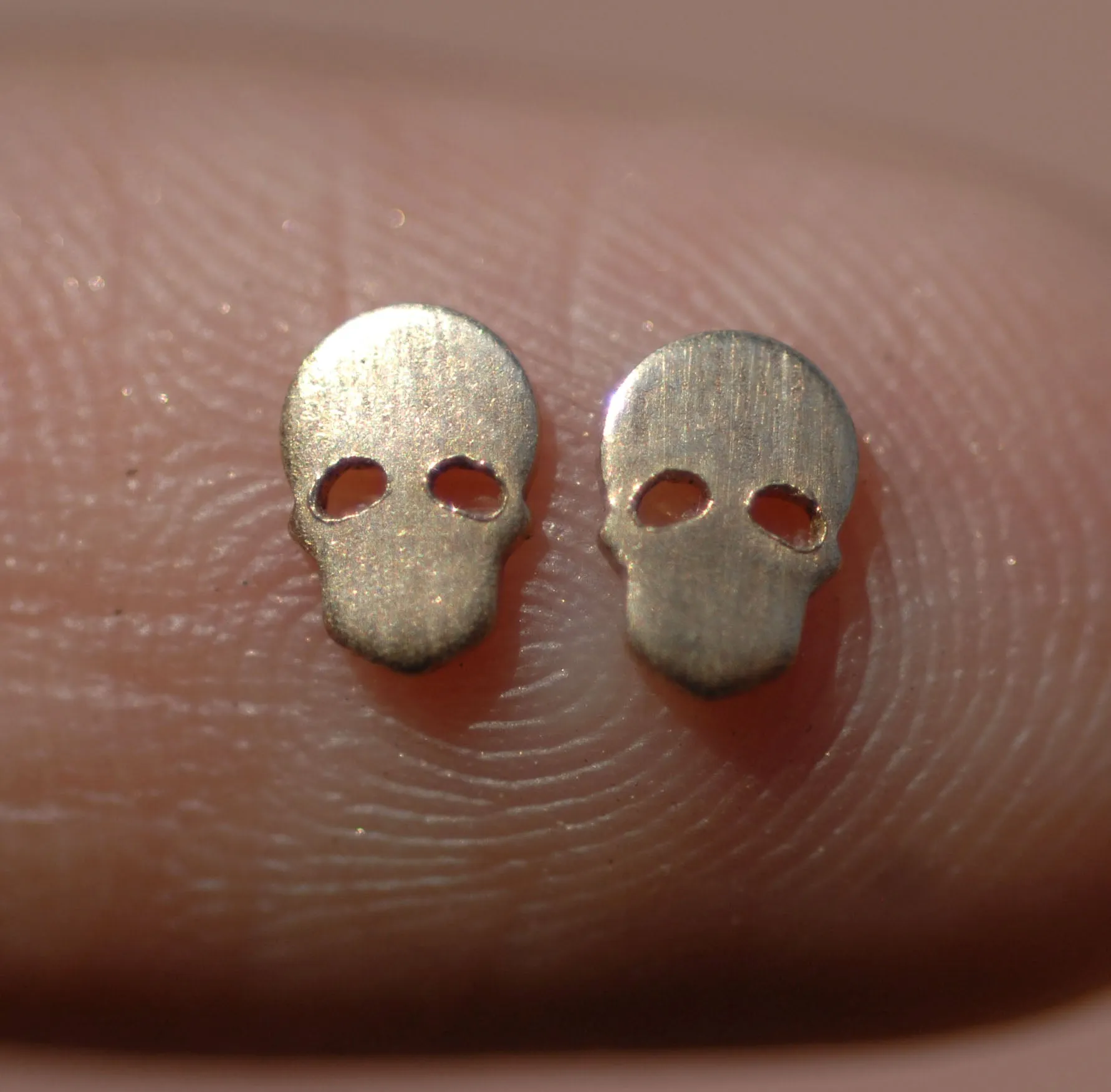 Most Tiny Metal Skull Mini Blanks