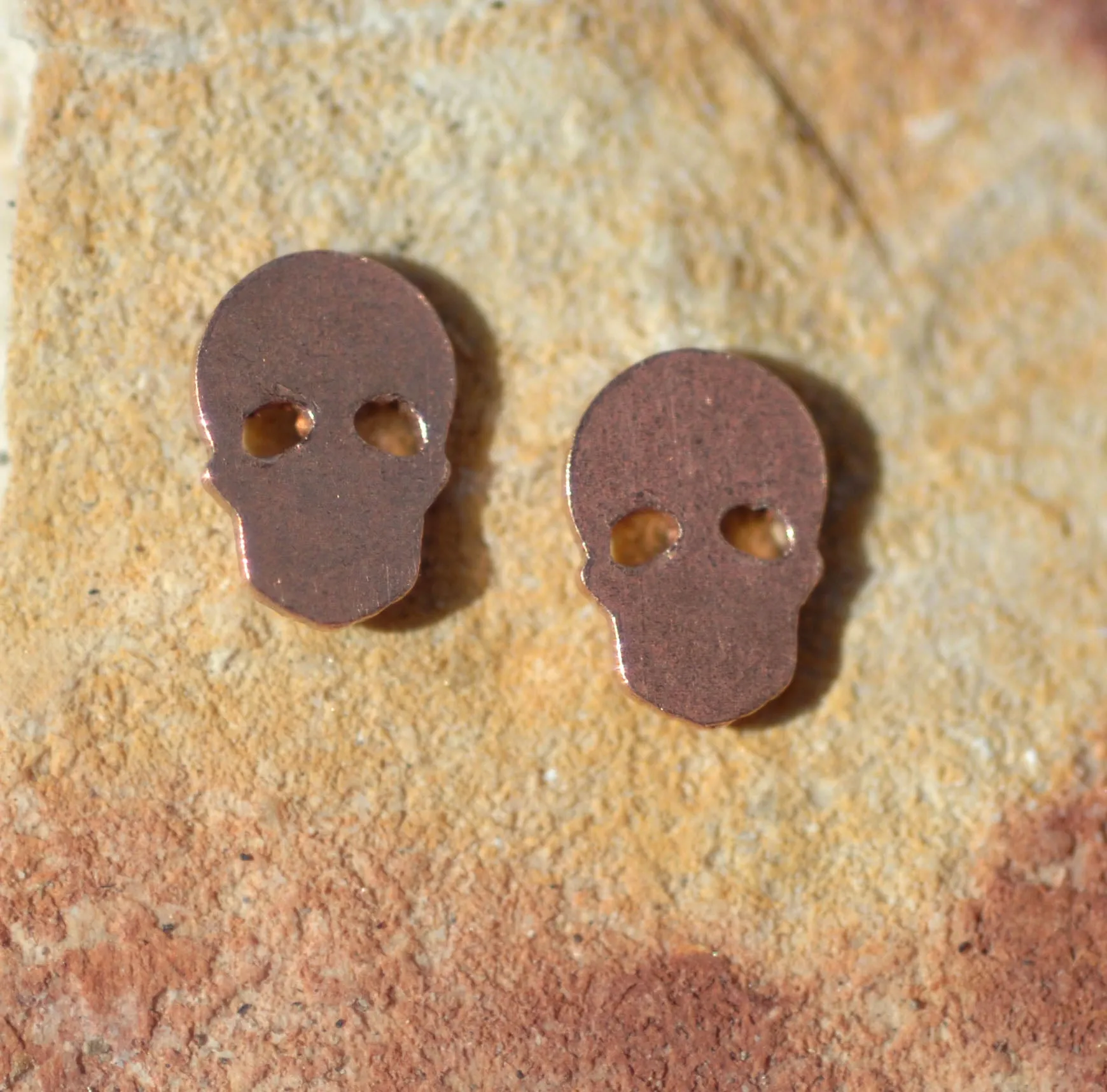 Most Tiny Metal Skull Mini Blanks