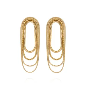Multi Chain Earrings