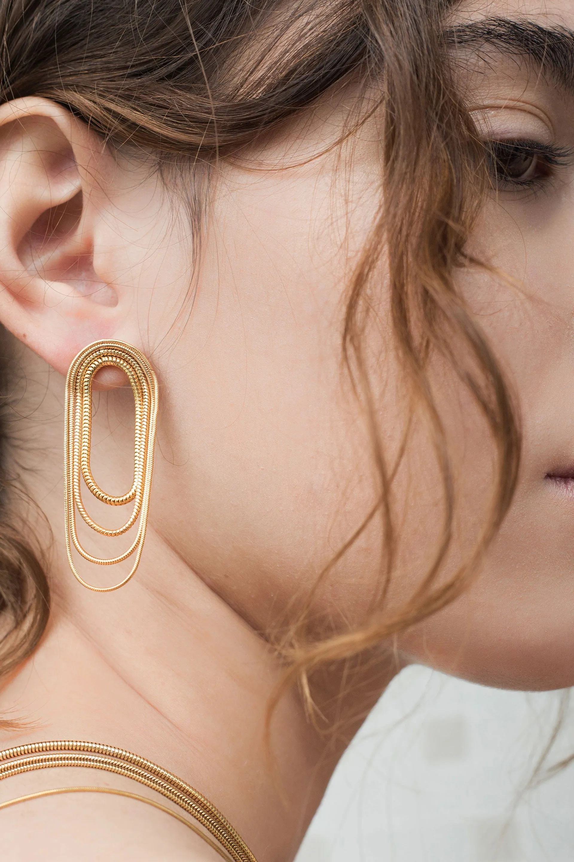 Multi Chain Earrings