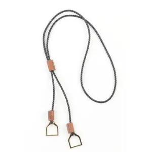 Necklaces with Wave Stirrups by Makebe