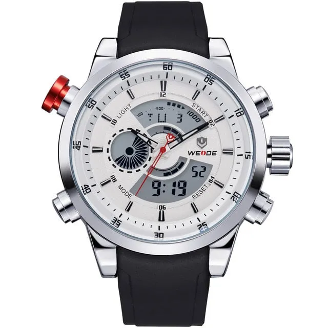 New Luxury Brand WEIDE Men's Quartz Digital Led Watches Men Casual Sports Clock Military Wrist watches Relogio Masculino