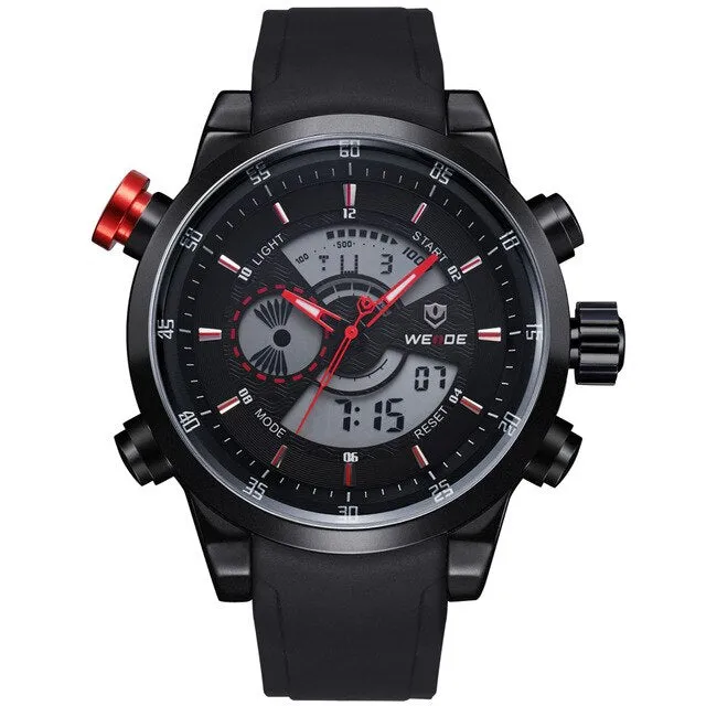 New Luxury Brand WEIDE Men's Quartz Digital Led Watches Men Casual Sports Clock Military Wrist watches Relogio Masculino
