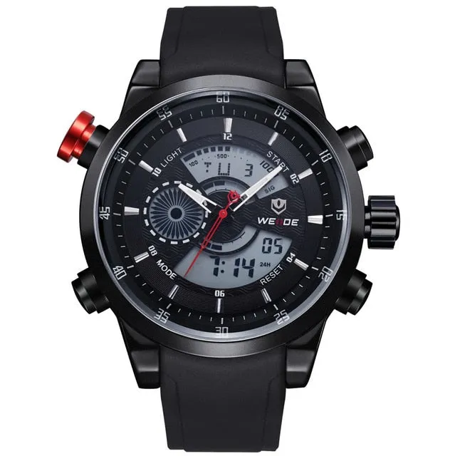 New Luxury Brand WEIDE Men's Quartz Digital Led Watches Men Casual Sports Clock Military Wrist watches Relogio Masculino