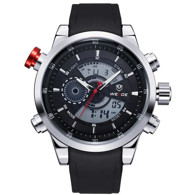 New Luxury Brand WEIDE Men's Quartz Digital Led Watches Men Casual Sports Clock Military Wrist watches Relogio Masculino