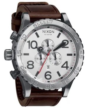 Nixon 51-30 Chronograph Silver Dial Men's Watch Men's Watch A124-1113