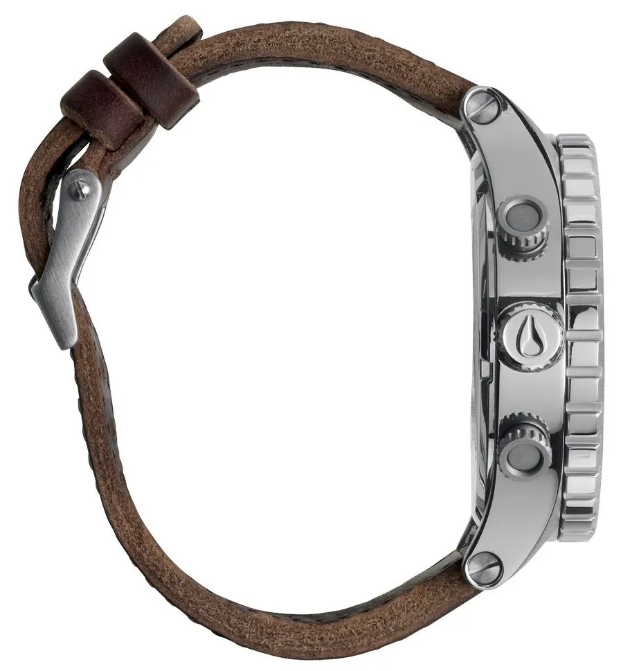 Nixon 51-30 Chronograph Silver Dial Men's Watch Men's Watch A124-1113