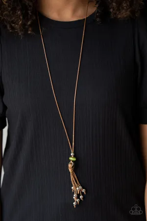 Ocean Child Green Paparazzi Necklace