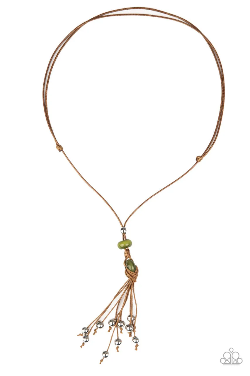 Ocean Child Green Paparazzi Necklace