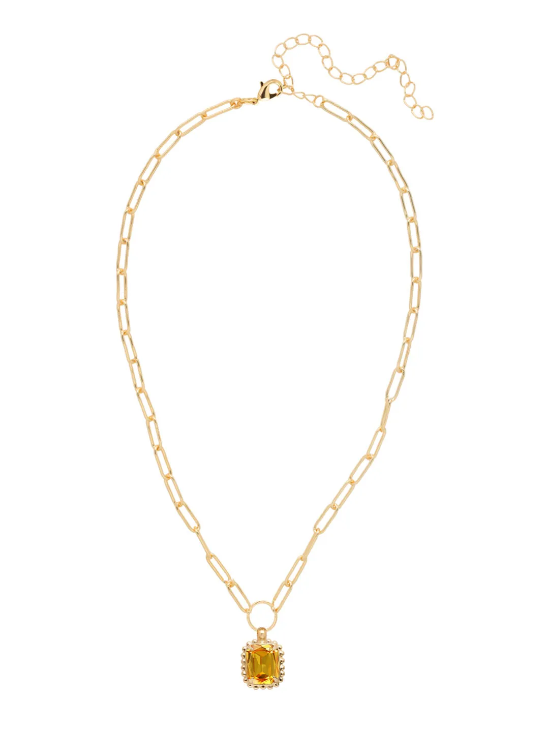 Octavia Scalloped Pendant Necklace - NGA1BGLTO