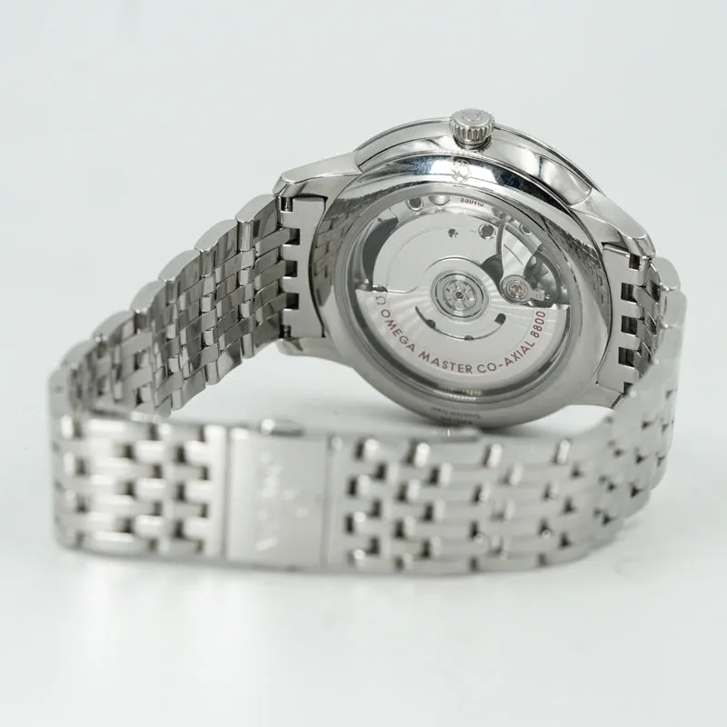 Omega De Ville Prestige 434.10.40.20.06.001 40mm Silver Dial 40mm B&P 2024