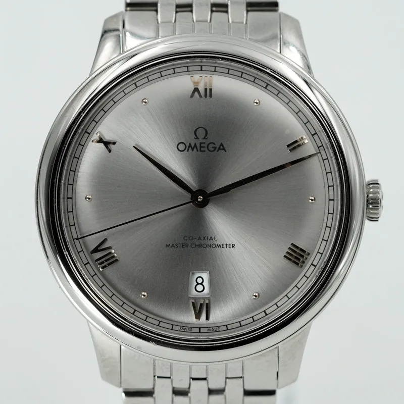 Omega De Ville Prestige 434.10.40.20.06.001 40mm Silver Dial 40mm B&P 2024