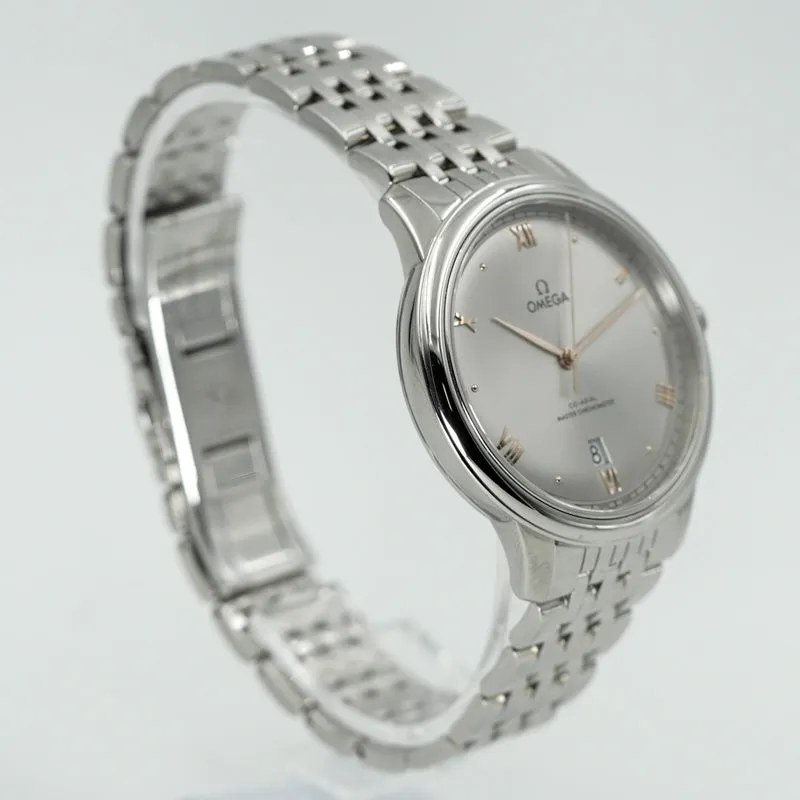 Omega De Ville Prestige 434.10.40.20.06.001 40mm Silver Dial 40mm B&P 2024
