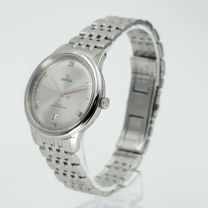 Omega De Ville Prestige 434.10.40.20.06.001 40mm Silver Dial 40mm B&P 2024