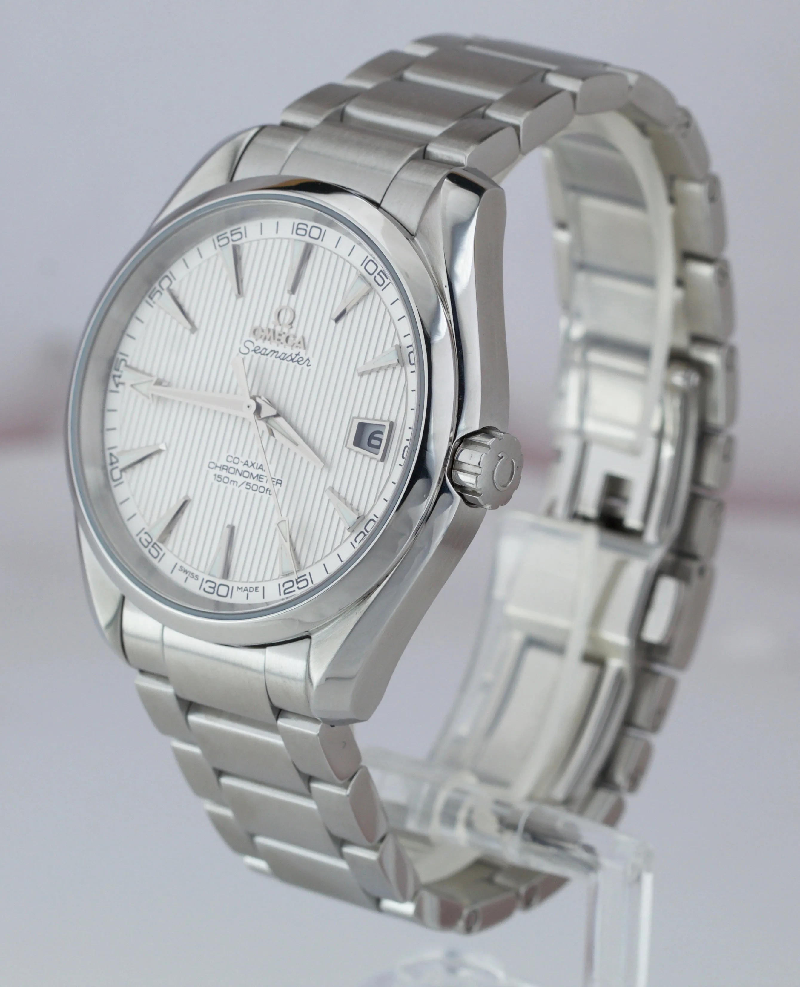 Omega Seamaster Aqua Terra Silver 41.5mm Co-Axial Date Watch 231.10.42.21.02.001