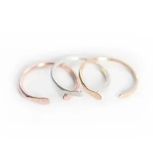 Open Cuff Ring Set