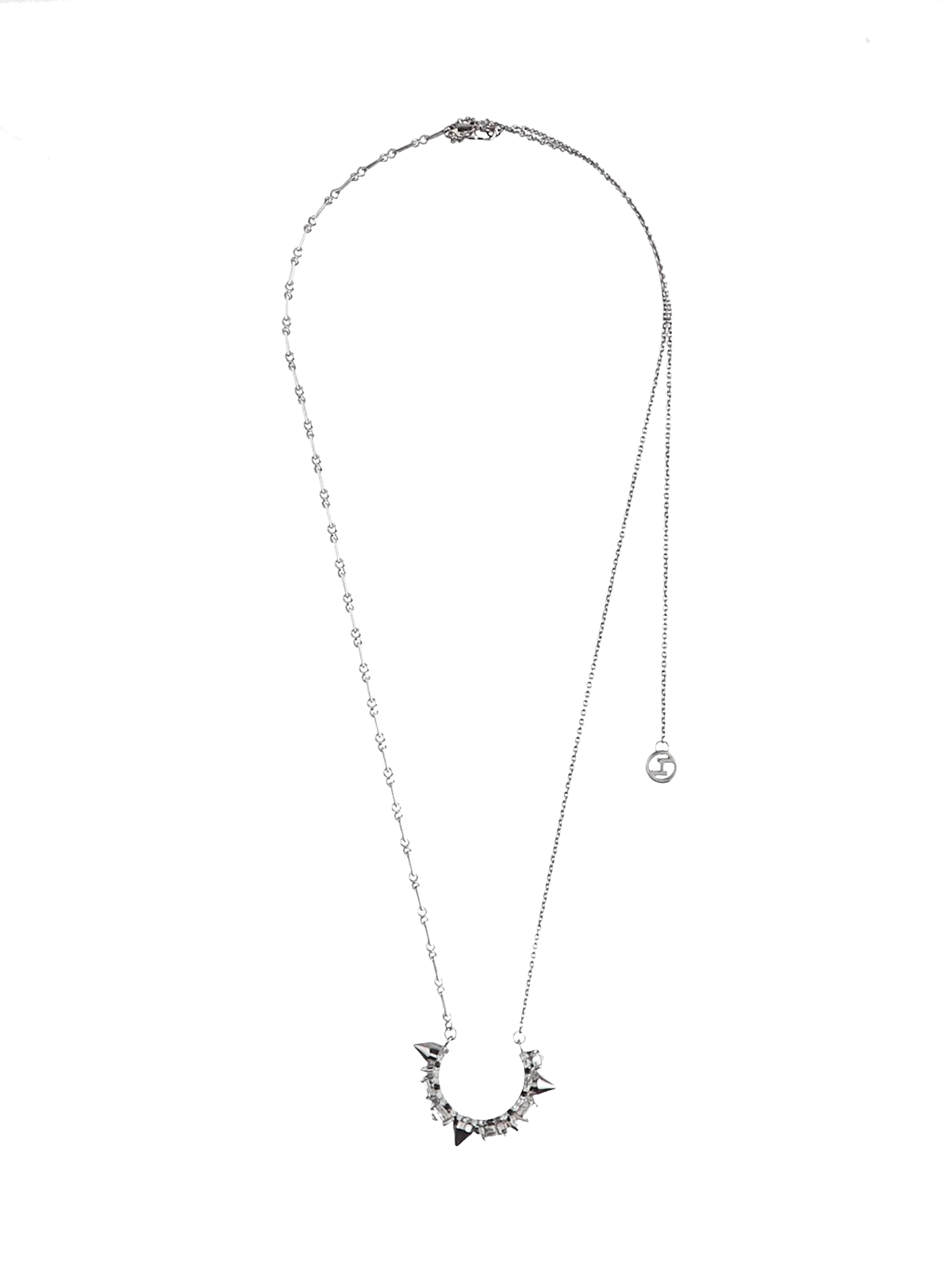 Outhouse   I    OH Abernant Orion Silver Crescent Pendant Silver New OHAW19PE021