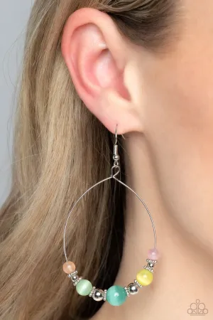 Paparazzi Cats Eye Charisma - Multi Earrings