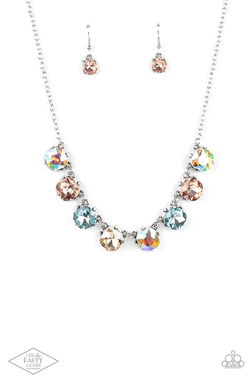 Paparazzi Dreamy Decorum - Multi Necklace