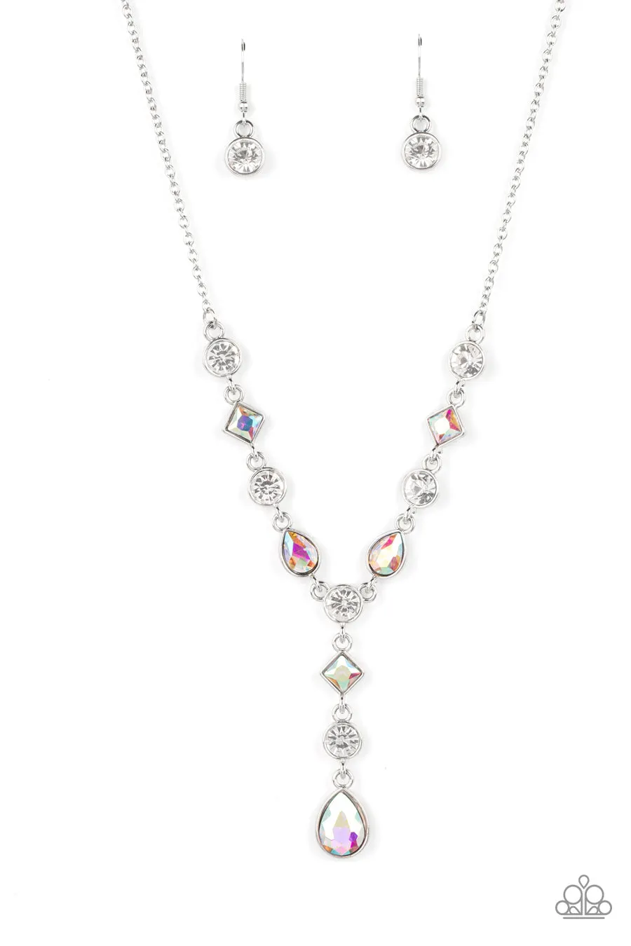 Paparazzi Forget The Crown - Multi Necklace