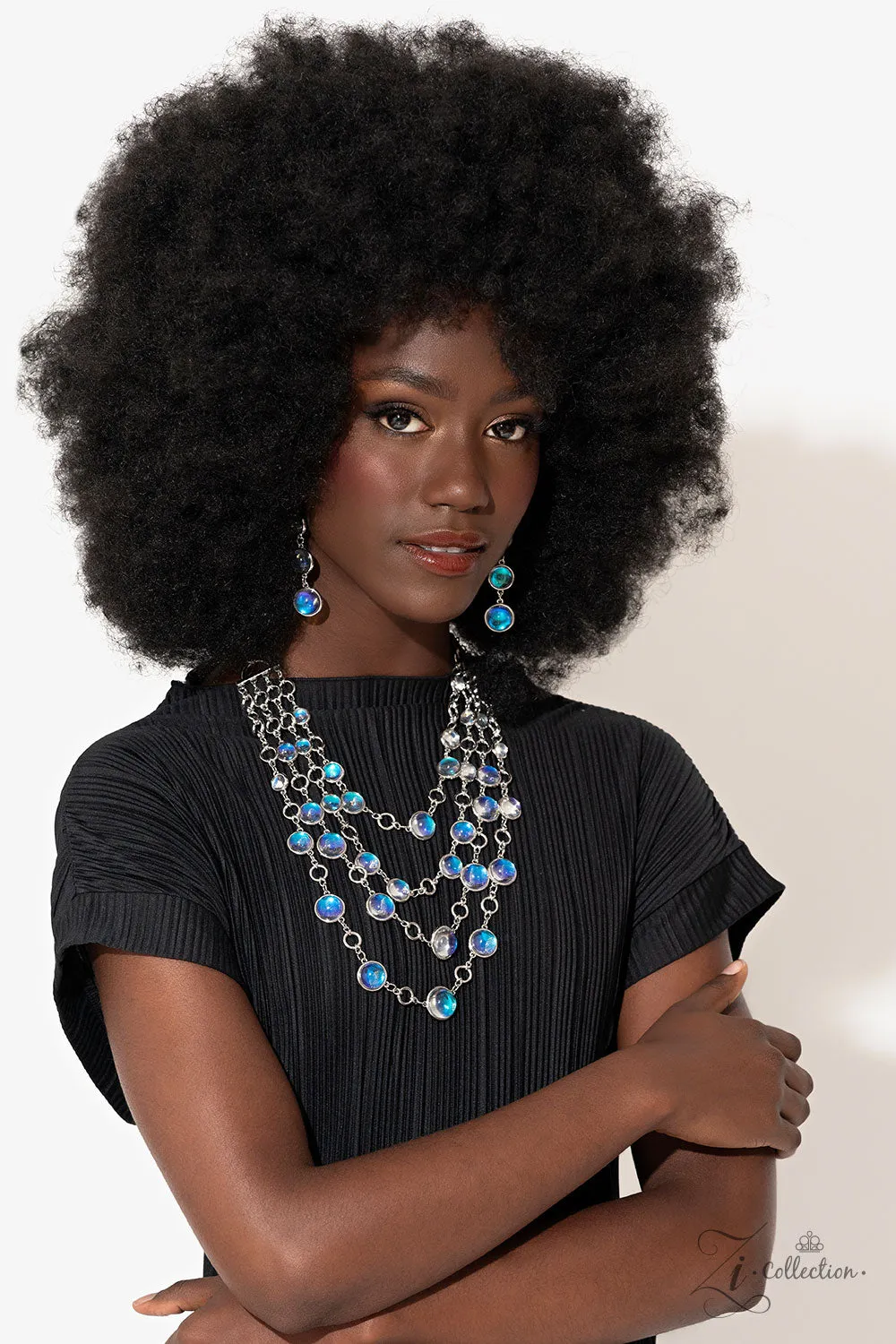 Paparazzi Hypnotic - 2023 Multi Zi Collection Necklace Set
