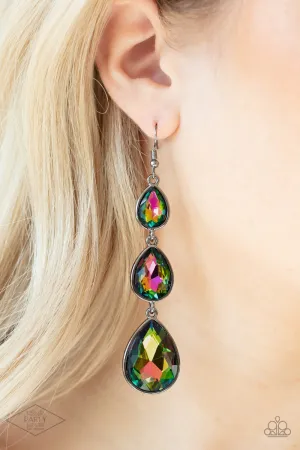 Paparazzi Metro Momentum - Multi Teardrop Earrings
