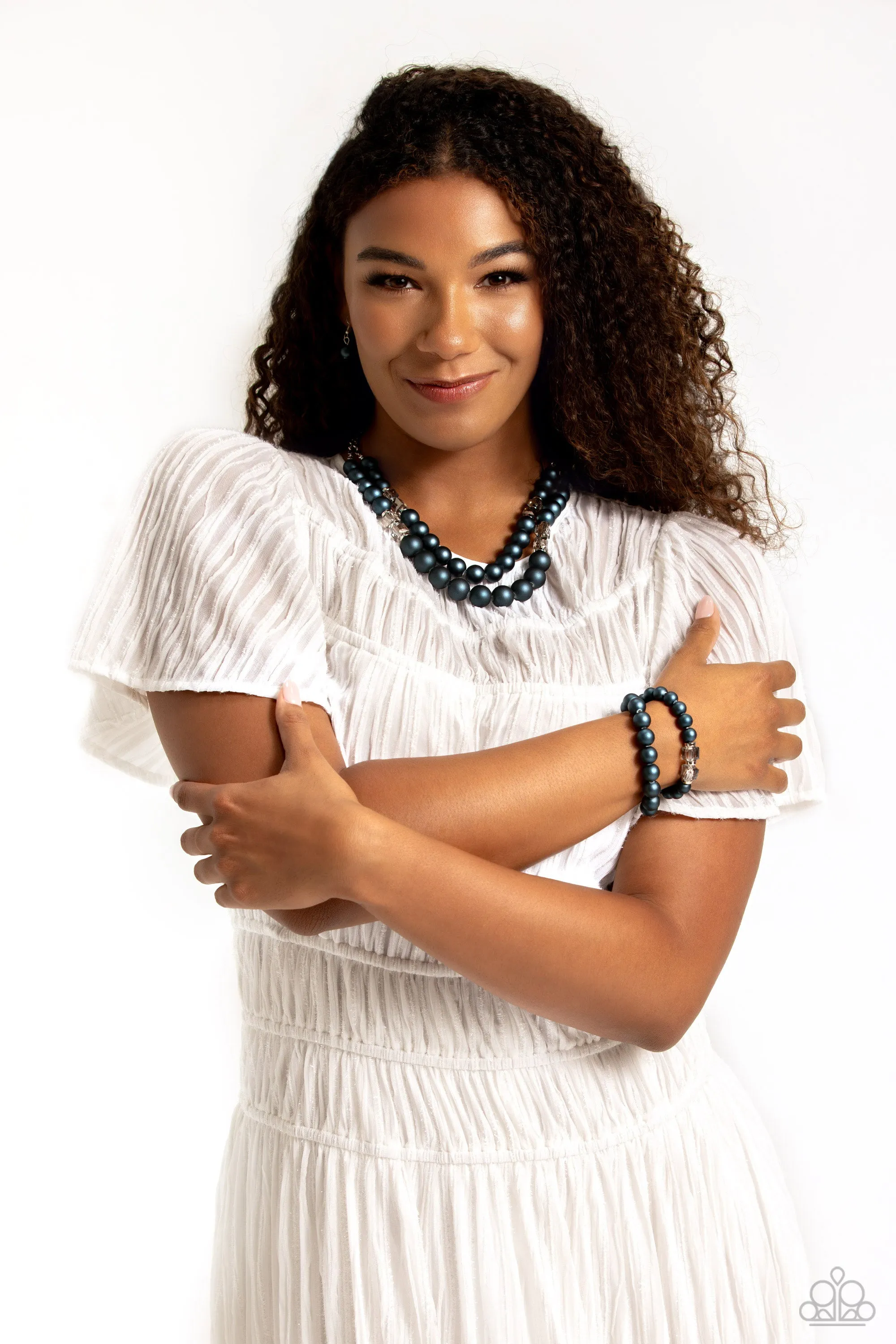 Paparazzi Shopaholic Showdown - Blue Bracelet