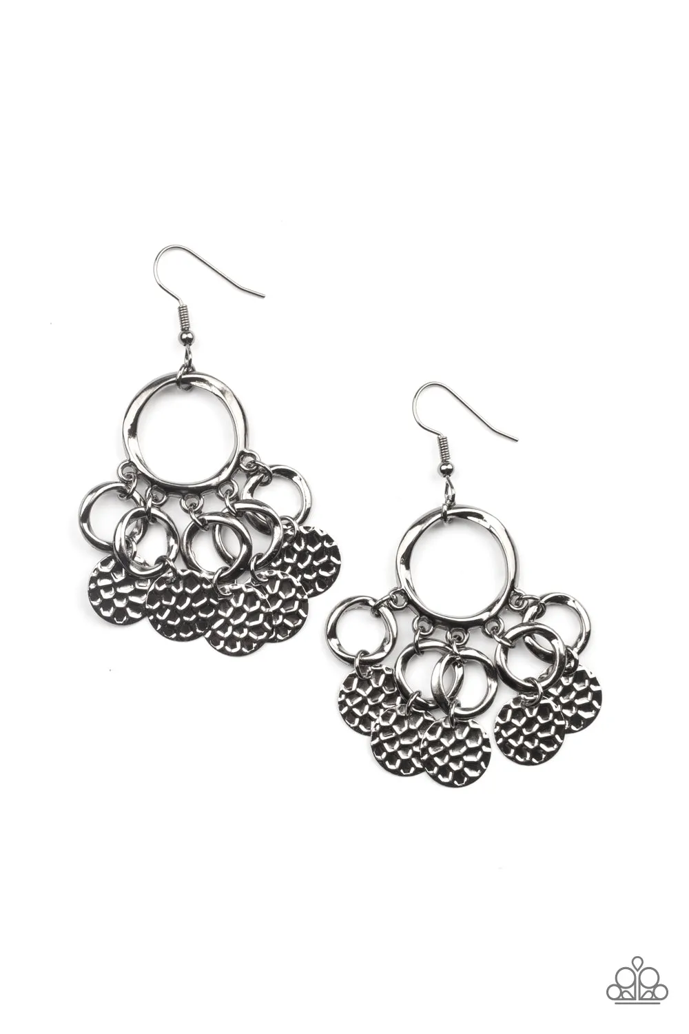 Partners in CHIME - Black (Gunmetal) Earring