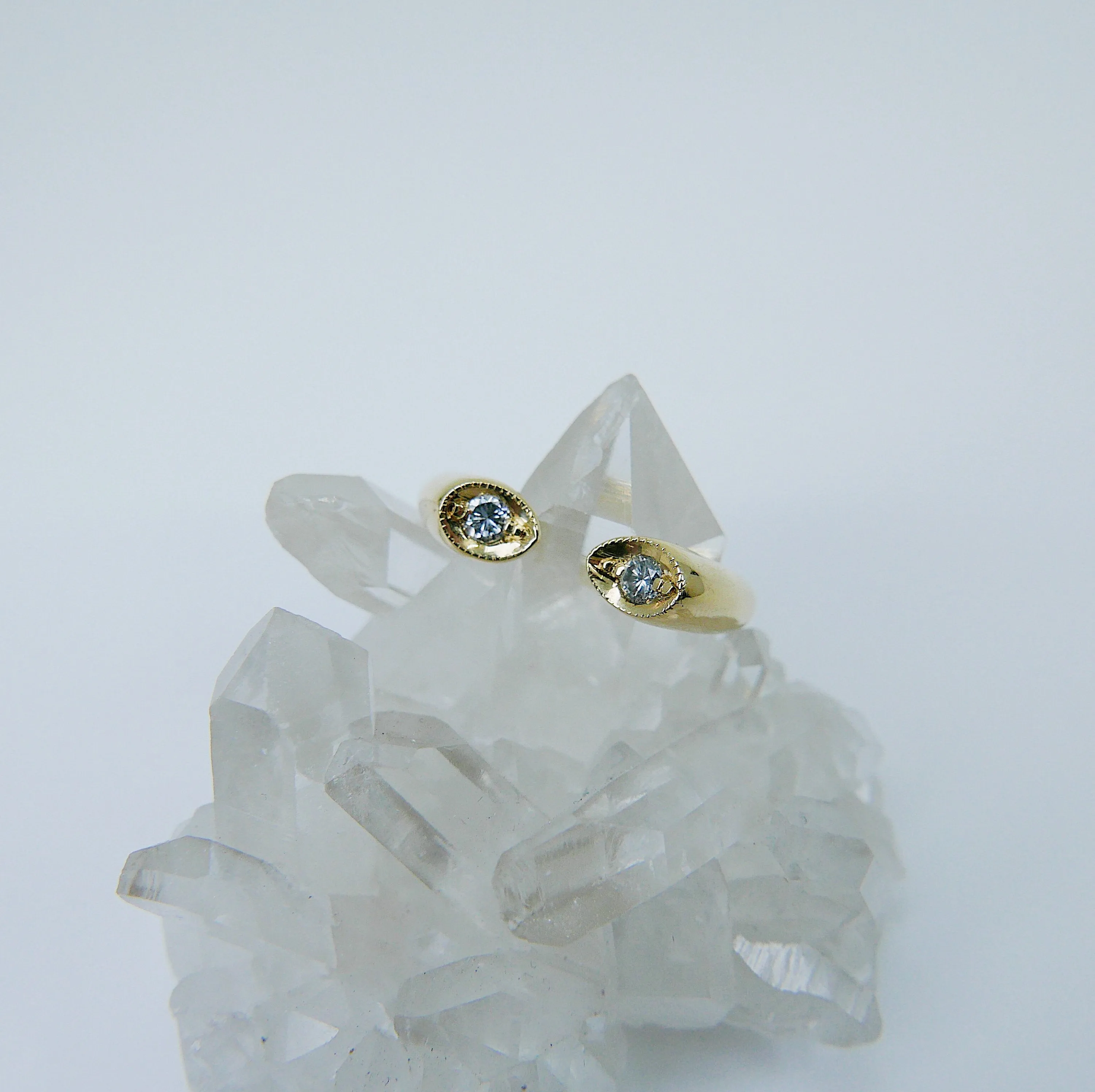 Peak Cuff Diamond Band