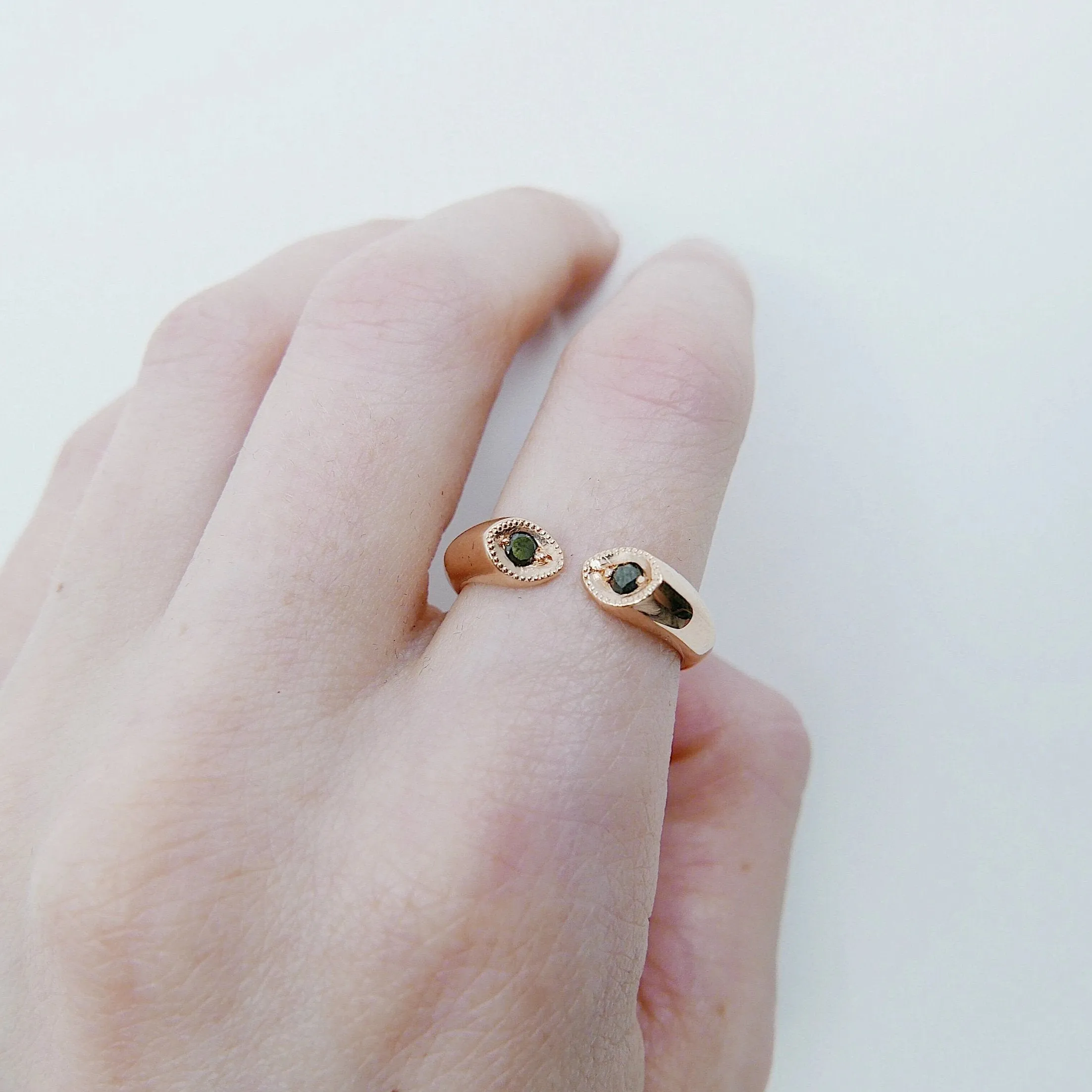 Peak Cuff Diamond Band