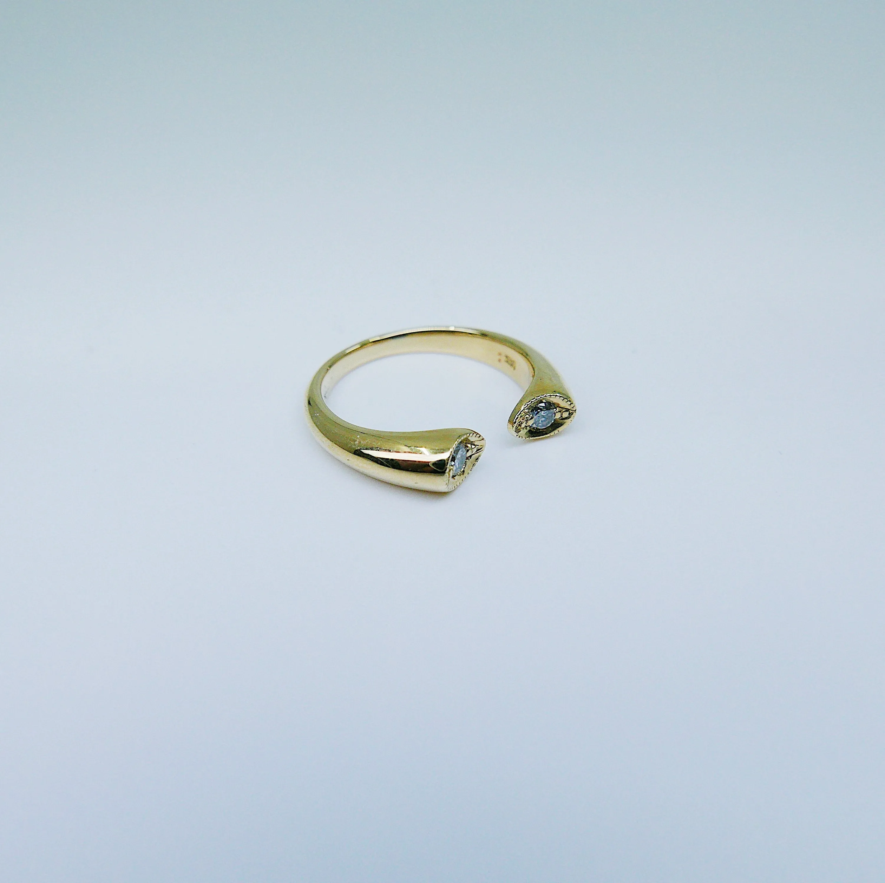 Peak Cuff Diamond Band