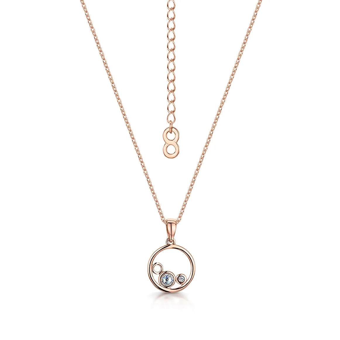 Phoebe Pendant - Rose Gold