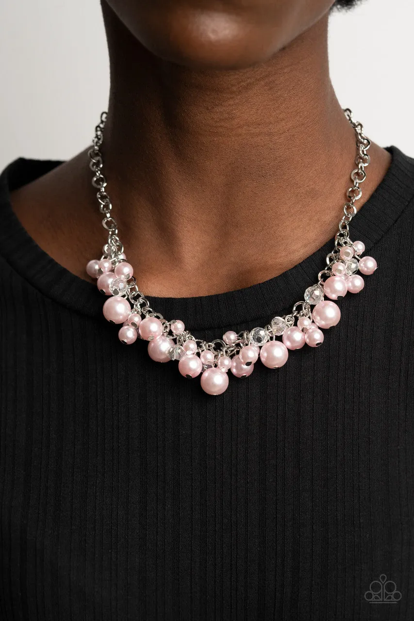 Positively PEARL-escent Pink Paparazzi Necklace