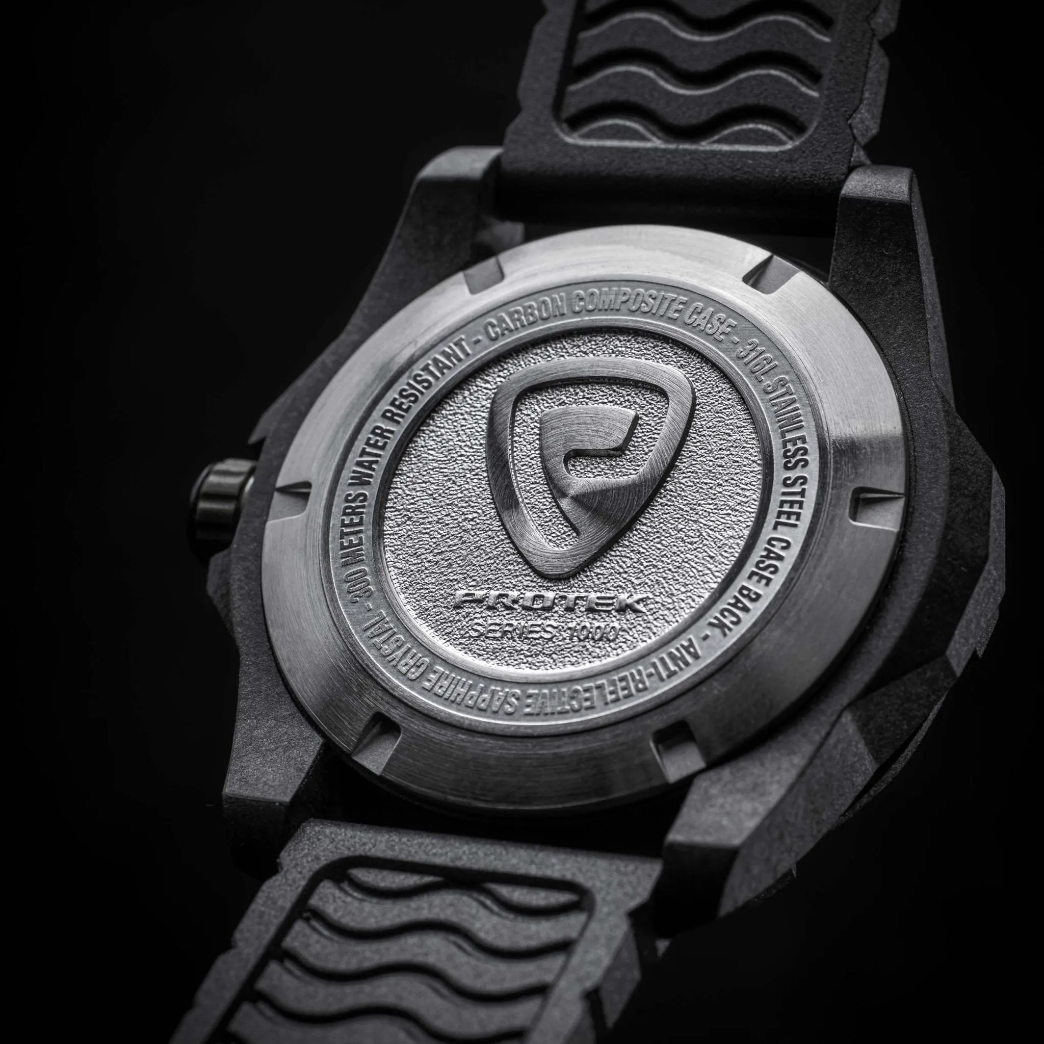 ProTek Carbon Dive 1000 Series Tritium Black Green