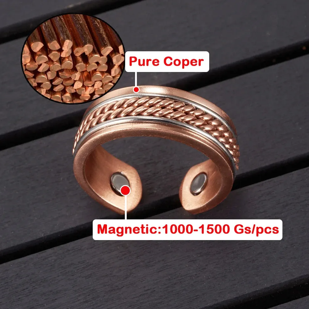 Pure Copper Magnetic Ring