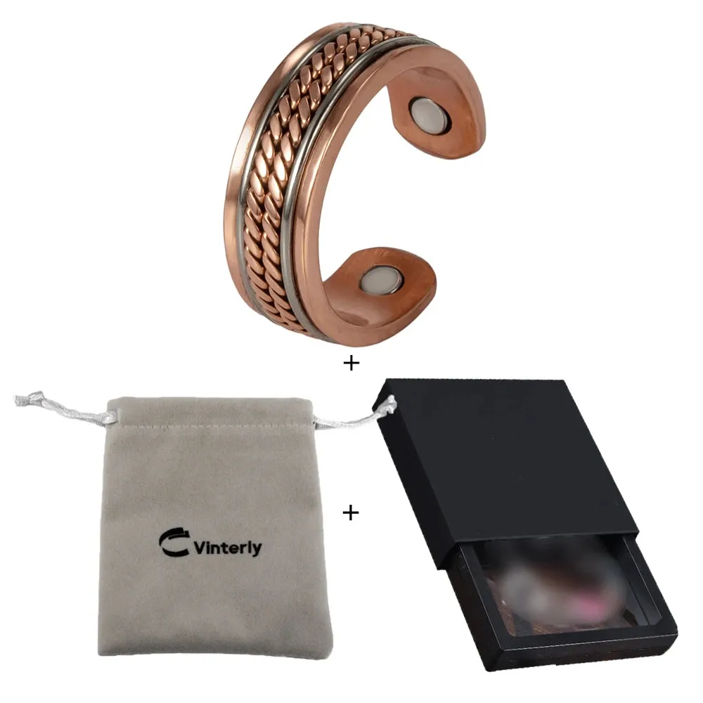 Pure Copper Magnetic Ring