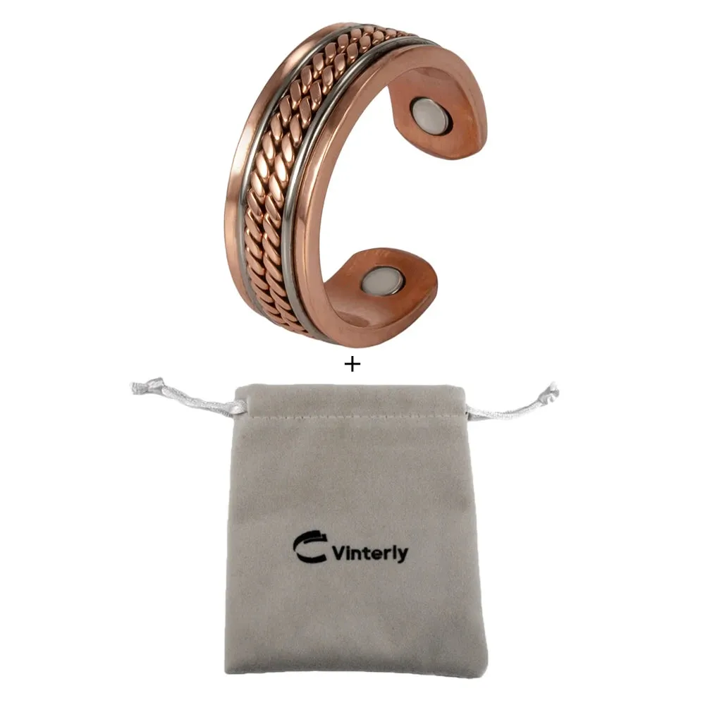 Pure Copper Magnetic Ring