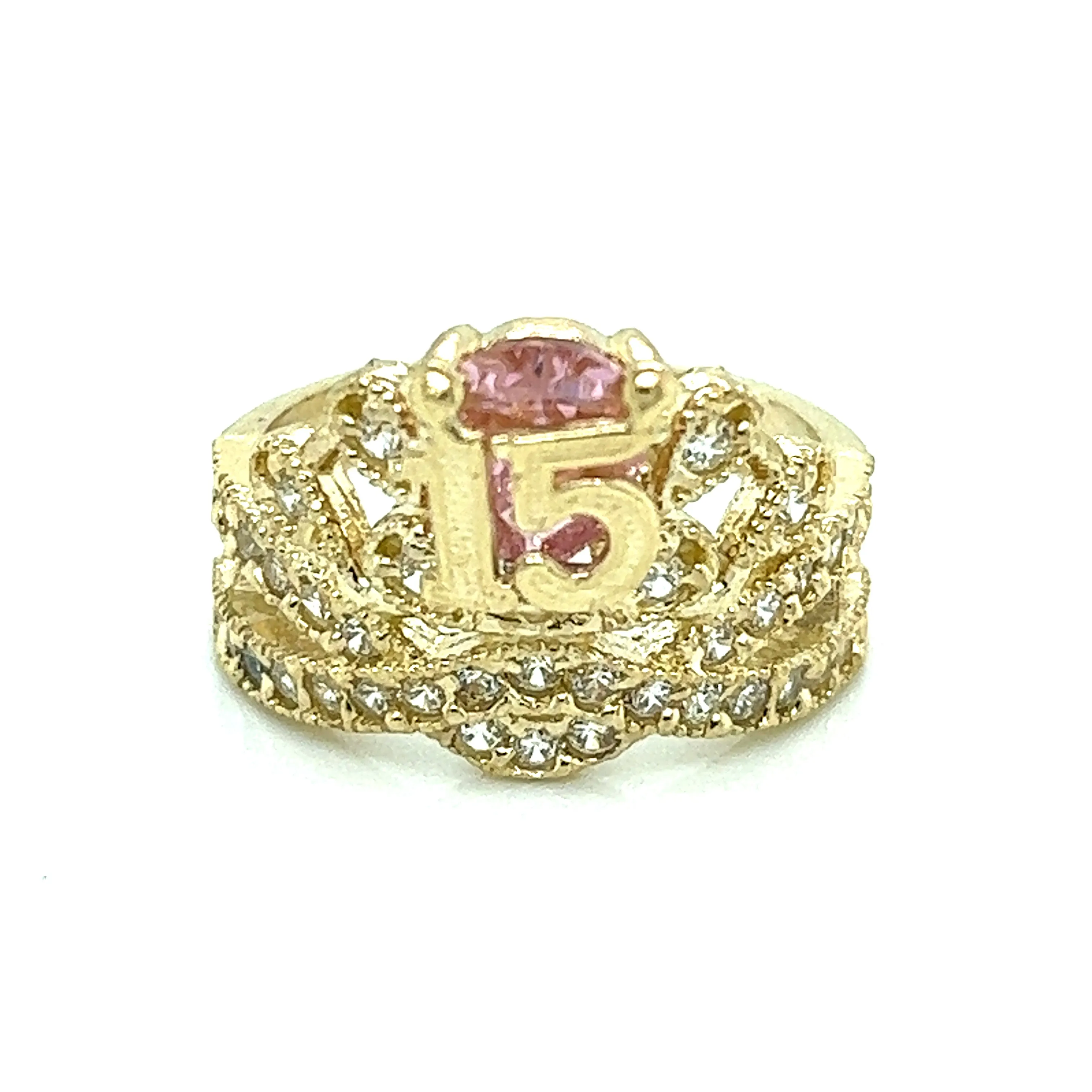 Quinceañera Crown Ring - 74060