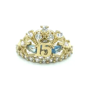 Quinceañera Crown Ring - 74071