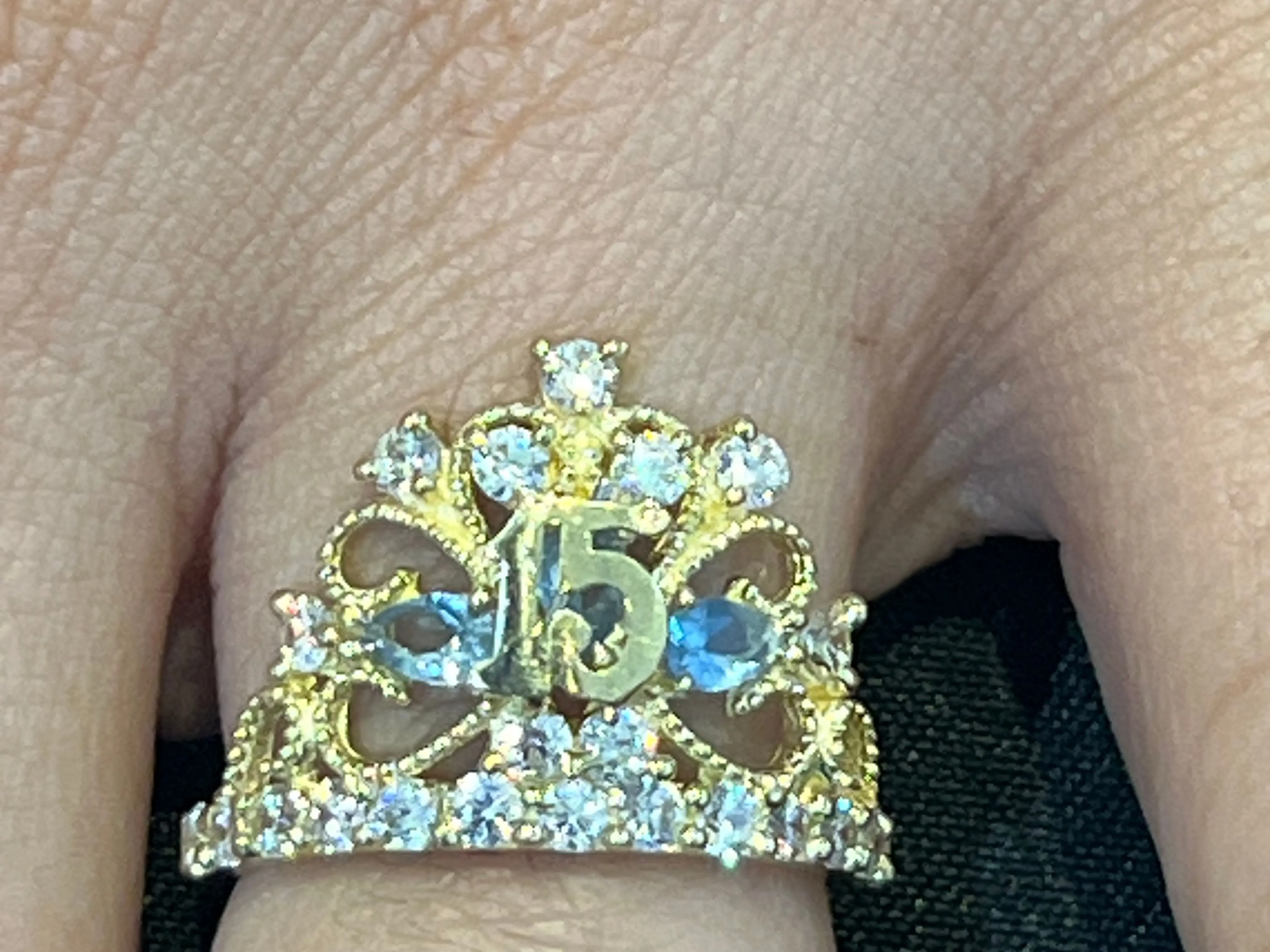 Quinceañera Crown Ring - 74071