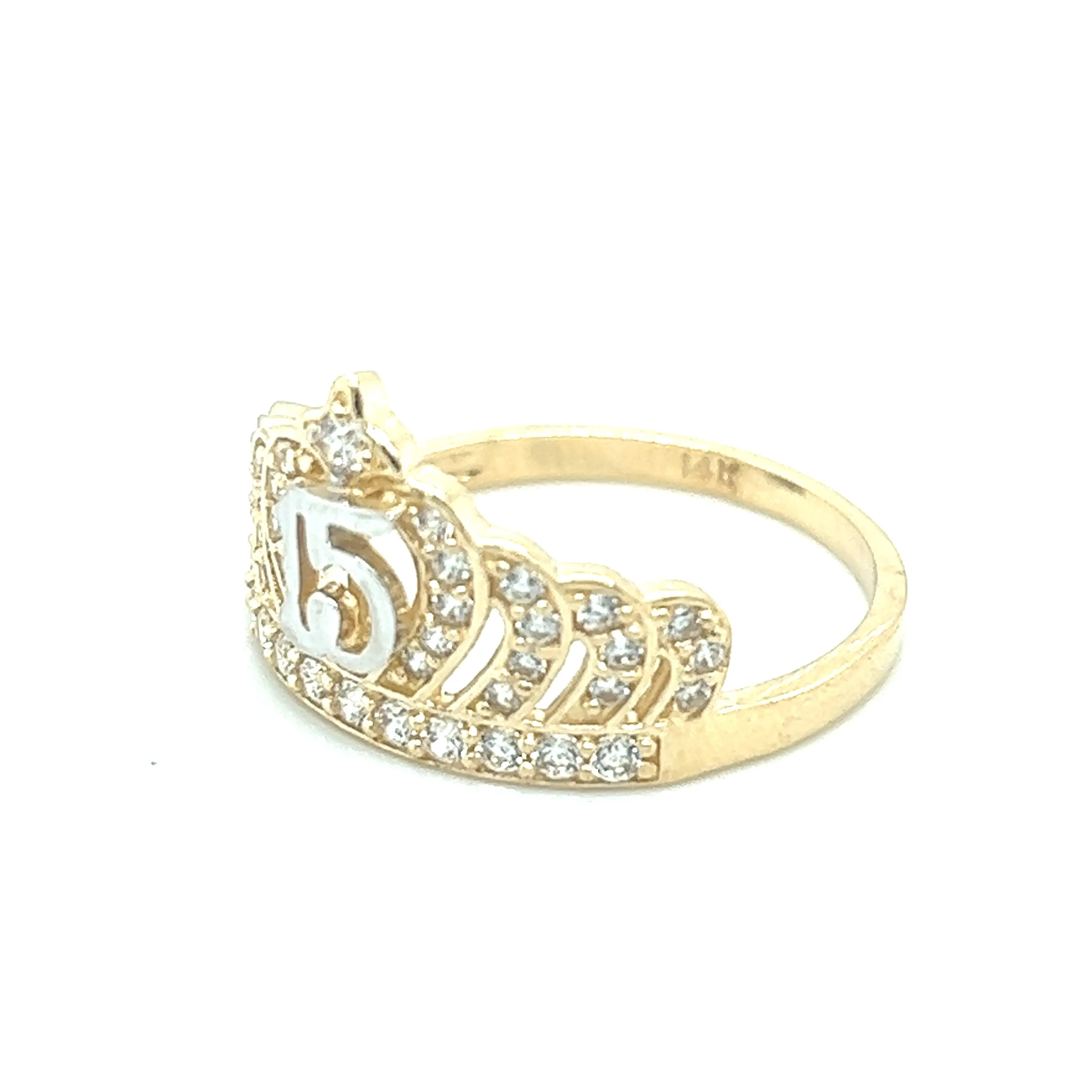 Quinceañera Crown Ring - 74090