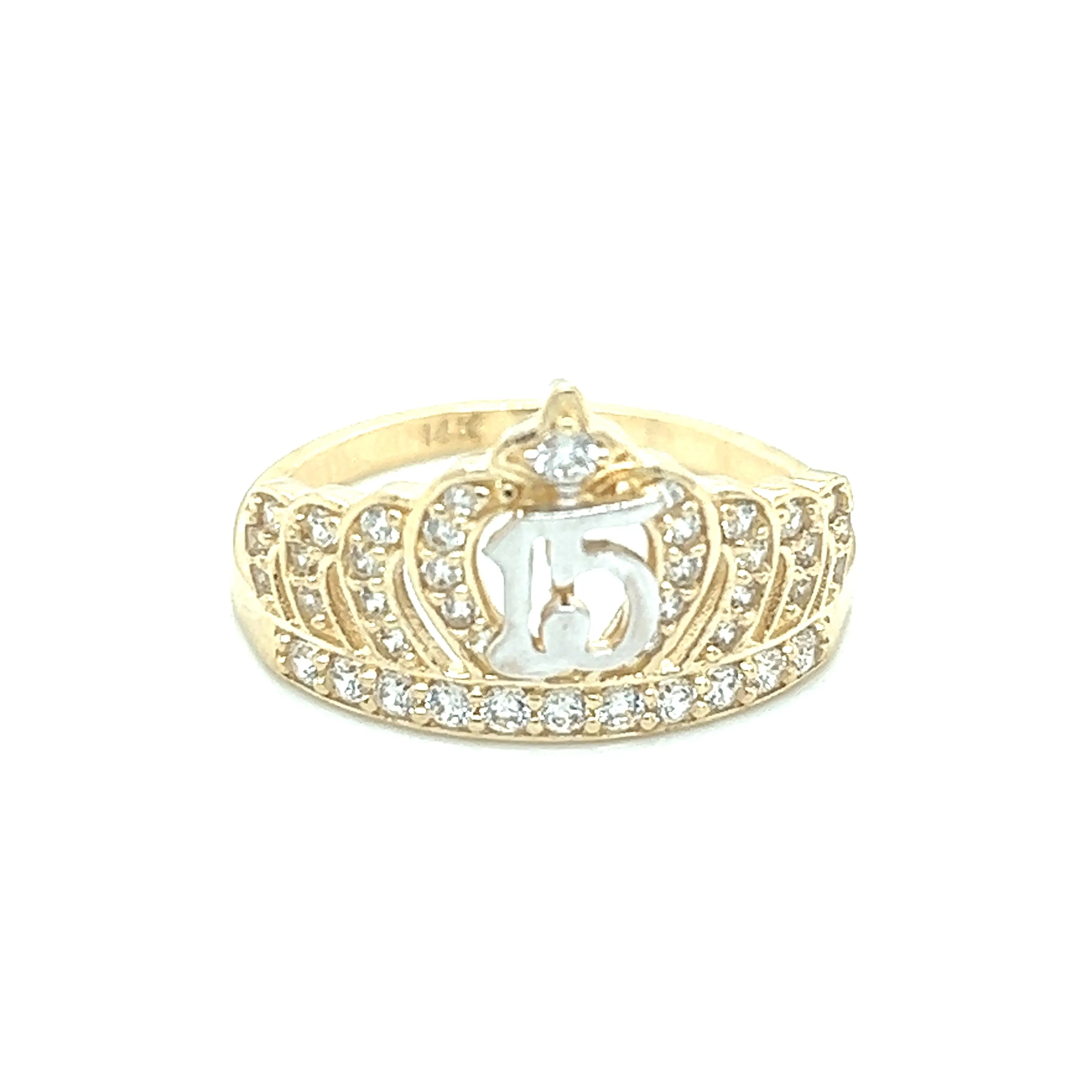 Quinceañera Crown Ring - 74090