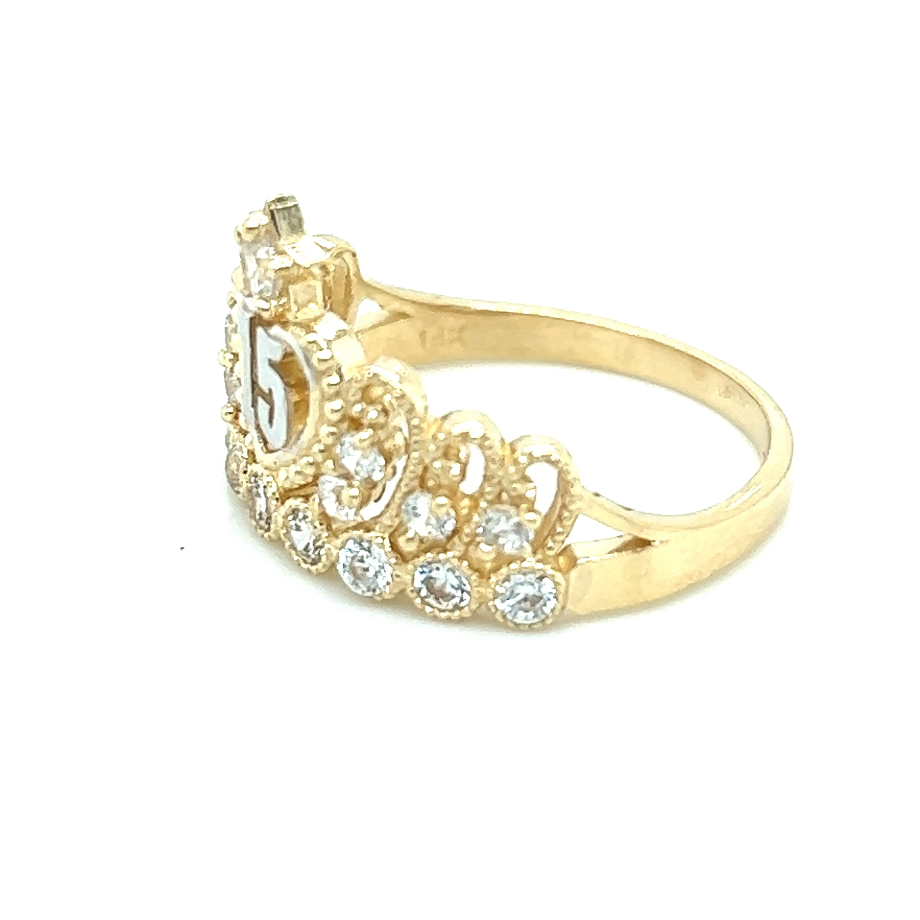 Qunceañera Crown Ring - 74091