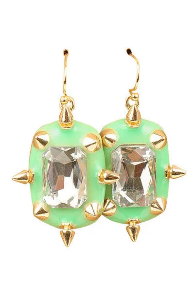 "Sugar & Spiked" Earrings (Cream)