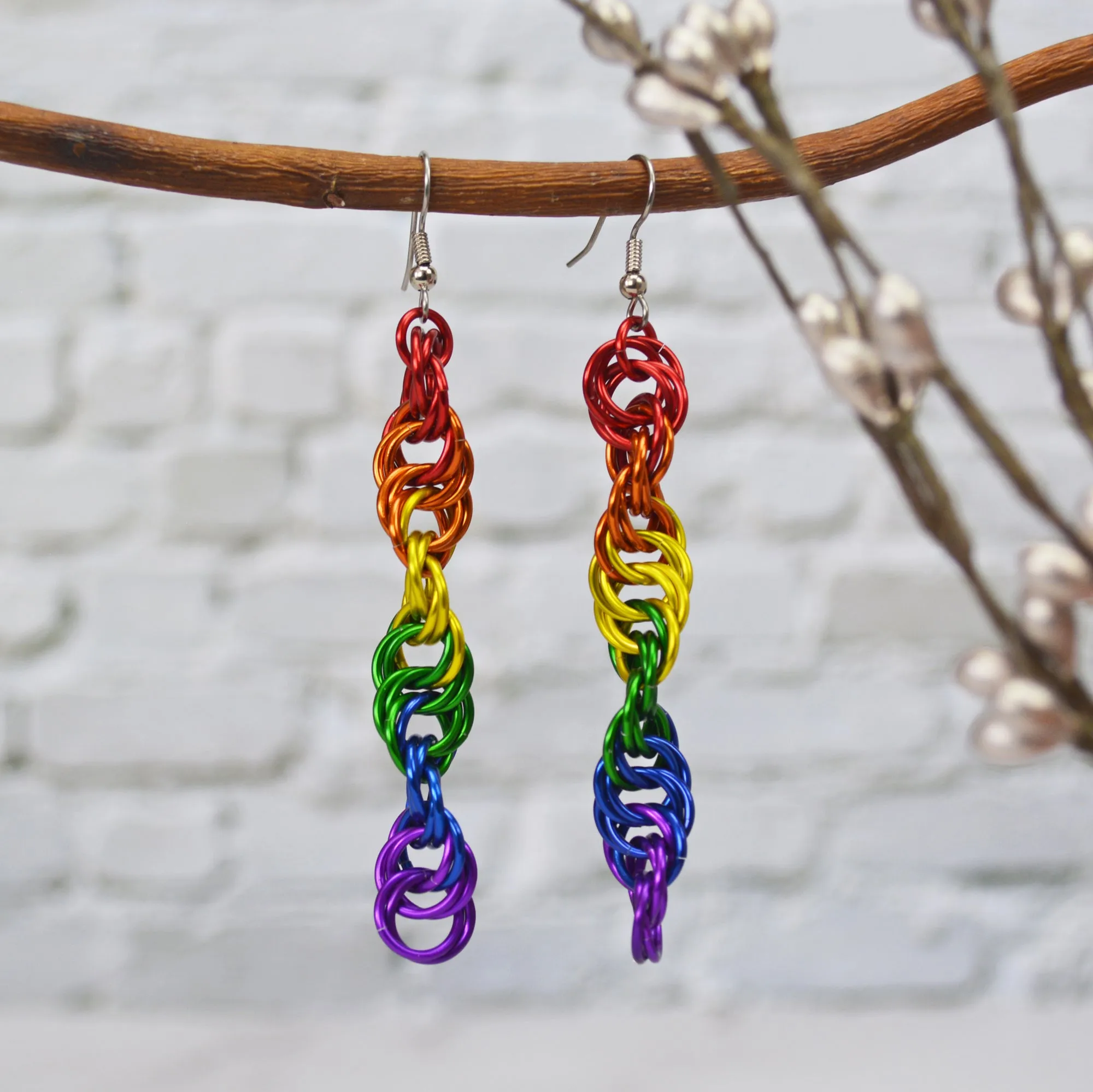 Rainbow Pride - Helix Earrings