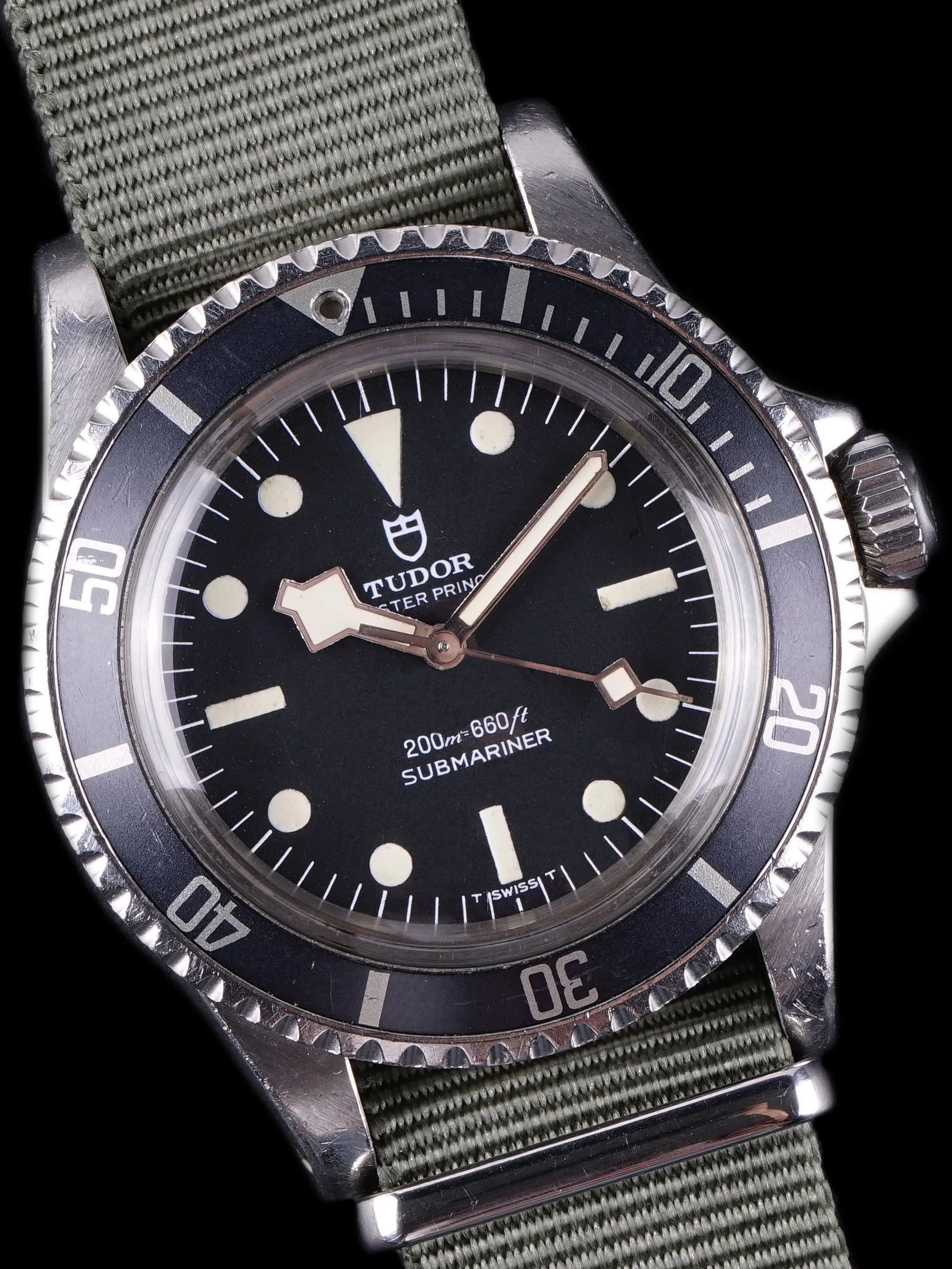 ***RARE*** 1978 R.C.N Tudor Submariner (Ref. 9401/0) "Hybrid Snowflake"