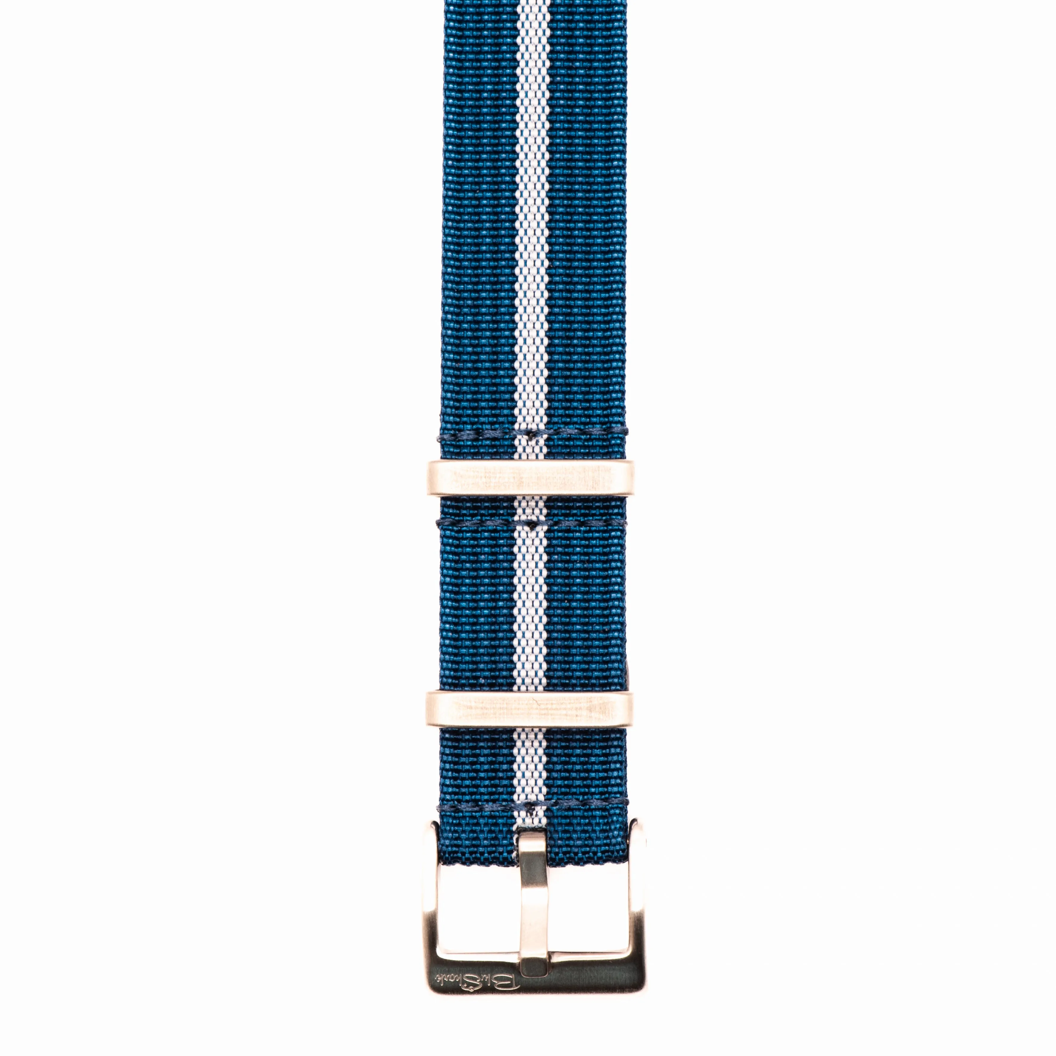 Ribbed Single-Pass - Blue & White
