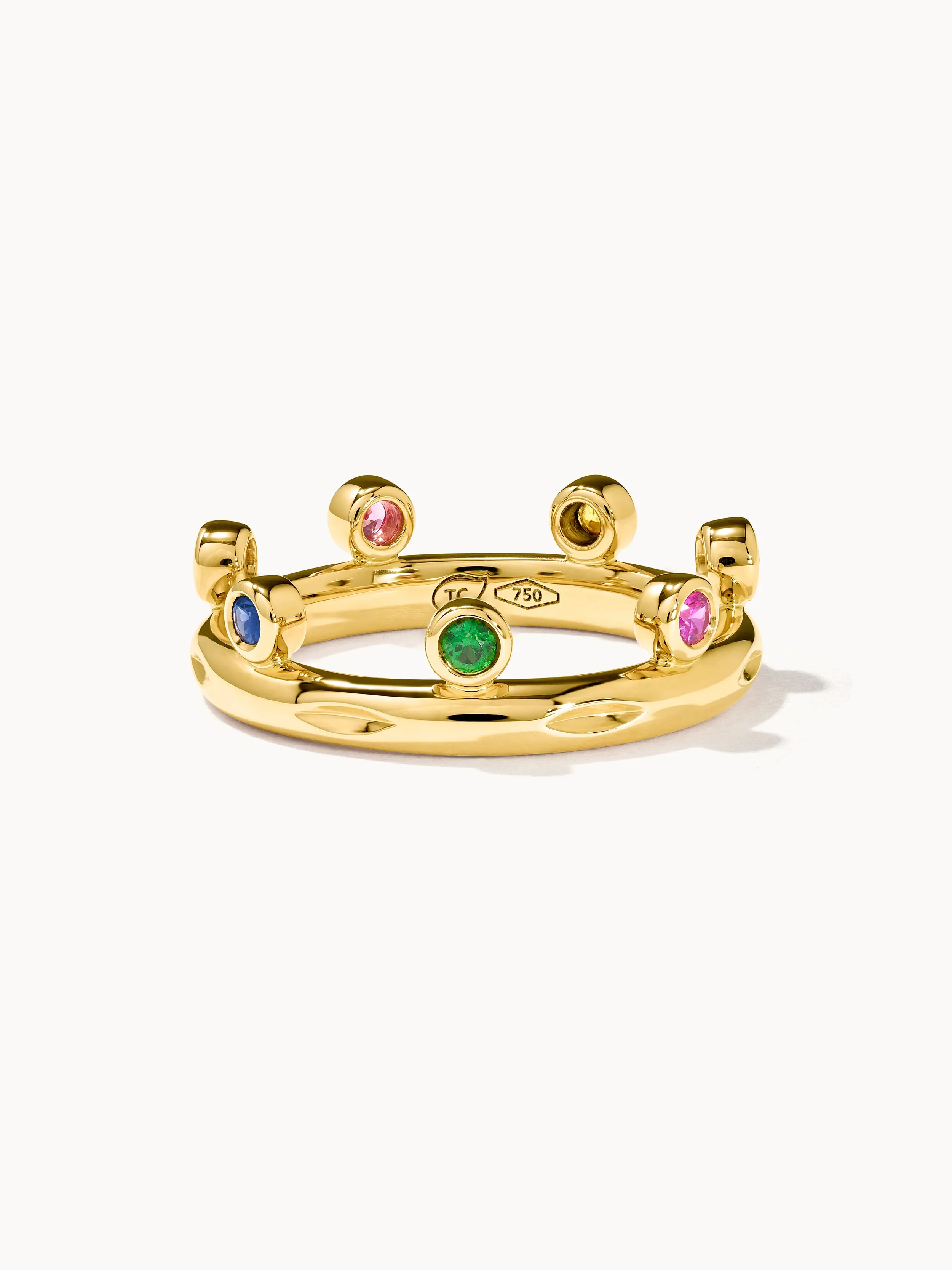 Ring GYPSY Crown Brilliant Cut 'Candy'