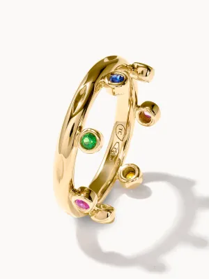 Ring GYPSY Crown Brilliant Cut 'Candy'